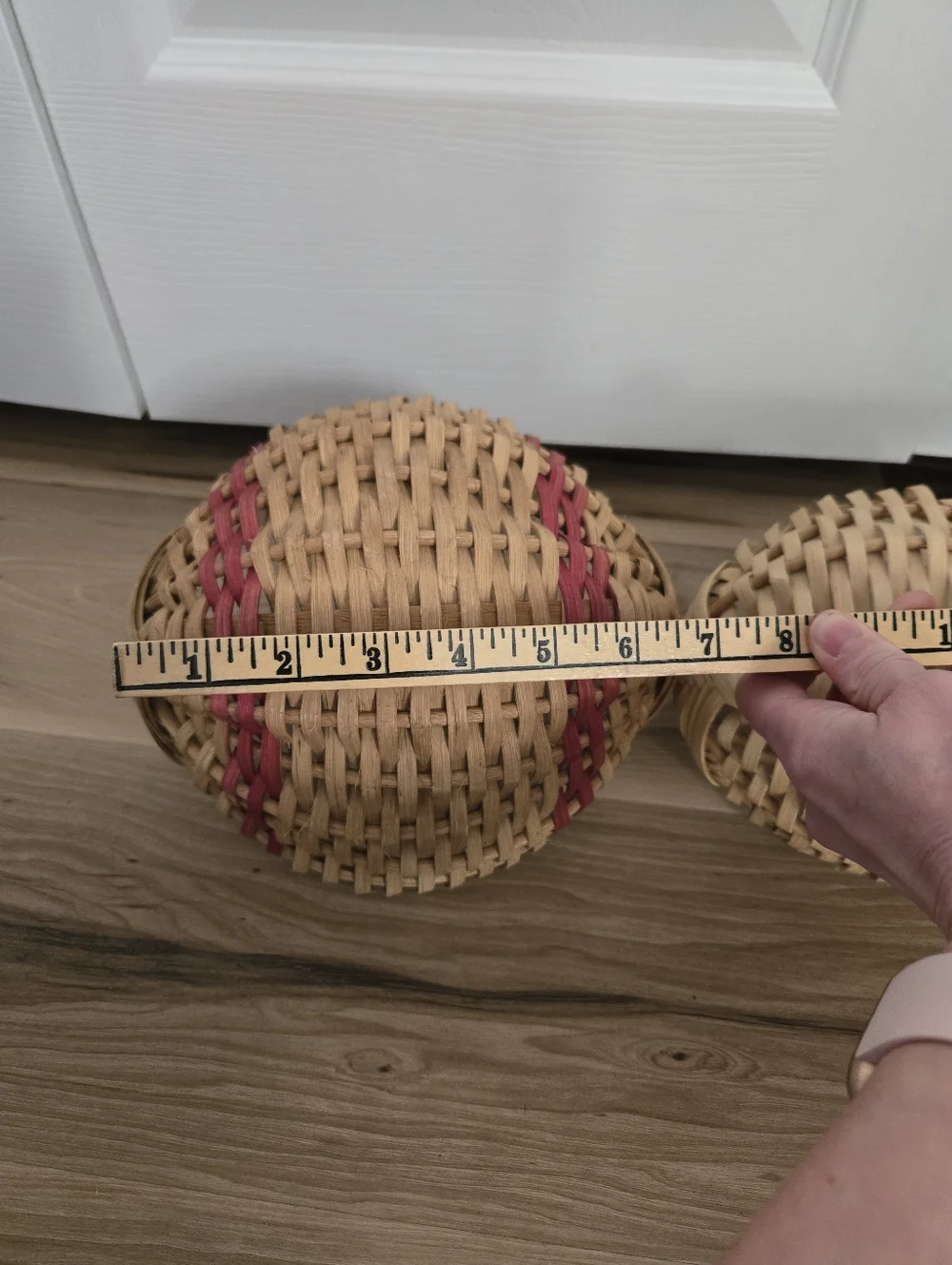 Vintage Handmade Gods Eye Egg Baskets
